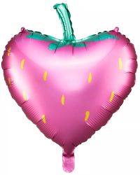 Folieballong Jordgubb