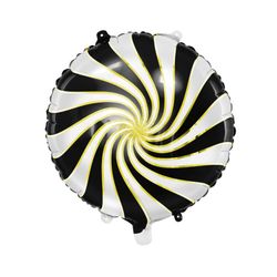 Folieballong Karamell 35 cm Svart