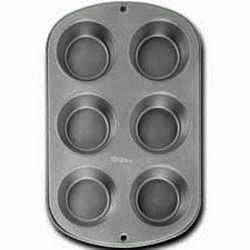 Wilton Muffinsplåt för 6 standardmuffins – Non-stick