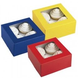 Wilton Cupcake ask, 3 st basfärger
