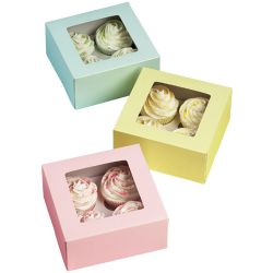 Wilton Cupcake askar, 3 st (pastell)