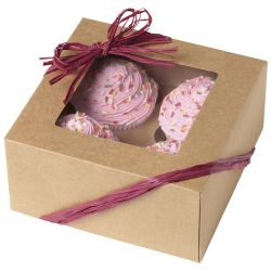 Wilton Cupcake ask, 3 st (naturfärgade)