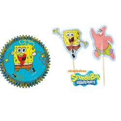 Wilton SvampBob, muffinspaket