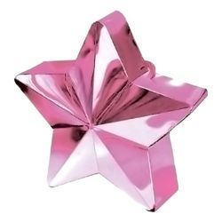 Ballongvikt Stjärna Rosa