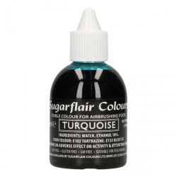 Sugarflair Colours Blå, airbrushfärg (Turquoise - SC)
