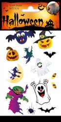 Halloween tatuering pumpa