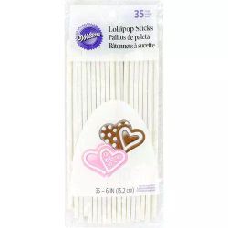 Wilton Lollipop Sticks 15cm, Cake Pop Pinnar 35 st