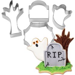 Wilton Graveyard Cookies, 4 st utstickare
