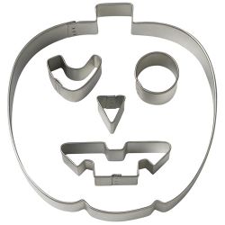 Wilton Pumpa med ansiktsuttryck, 5 st utstickare