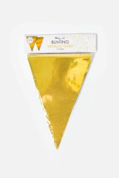 Flaggirlang Metallic Guld 20 x 30 cm