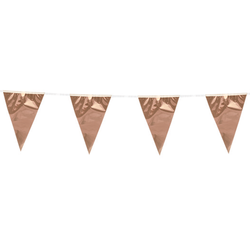 Flaggirlang Metallic Rose Gold 20 x 30 cm