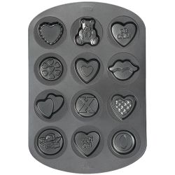 Wilton Sweetheart – Bakform med 12 hjärtmotiv