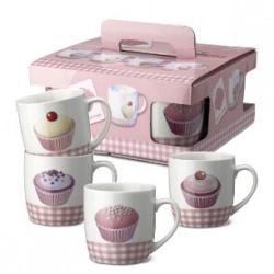 Creative Tops Cupcake, 4 st muggar