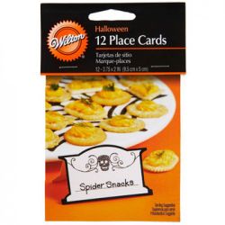 Wilton Meny kort/placeringskort, halloween