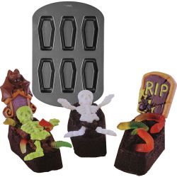 Wilton Kista, 6 st Portionsbakformar – Halloween