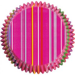 Wilton Snappy Stripes, 75 st muffinsformar