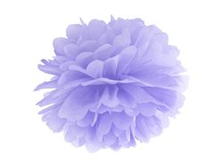 Pom Pom Hängande Lilac Dekoration 25cm