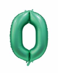 Folieballong Nr 0 Satin Green 86 Cm
