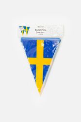 Flaggirlang Sverige 10 meter – 12 vimplar