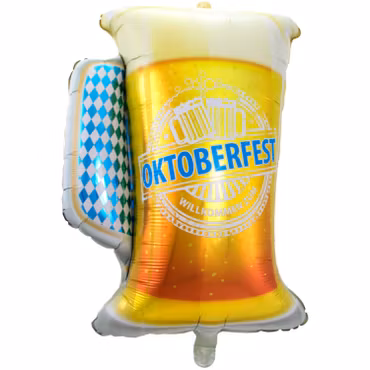 Folieballong Oktoberfest Bägare