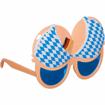 Oktoberfest Glasögon med BH-motiv – Rolig Partyaccessoar