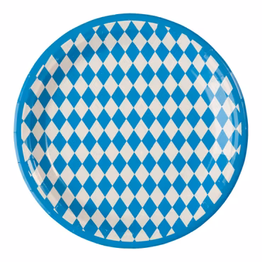 Papperstallrik Oktoberfest – 6-pack med Festlig Design