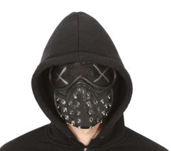 Svart mask pvc