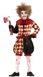 Harlequin Halloween Maskeraddräkt