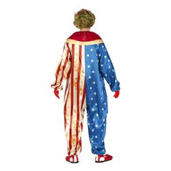 Patriotisk Mördarclown Maskeraddräkt