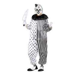 Mördar Pierrot Maskeraddräkt