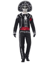 Day of the Dead Señor Bones Maskeraddräkt