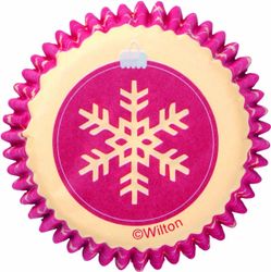 Wilton Snöflinga, 100 st små muffinsformar