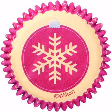 Wilton Snöflinga, 100 st små muffinsformar