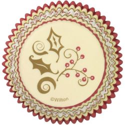 Wilton Vintage Christmas, 75 st muffinsformar