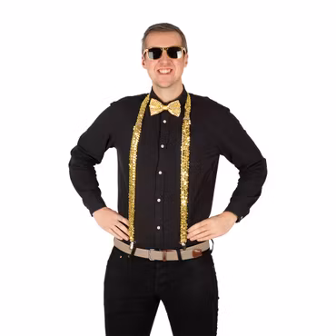 Paljetthängslen Guld Kit