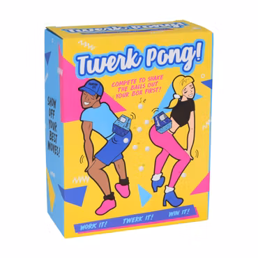 Twerk Pong – Galet Roligt Partyspel för Förfest & Fest