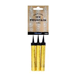 Isfacklor 3-pack Guld