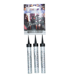 Isfacklor Silver 3-pack – Festlig Eldshow för Tårta & Skål