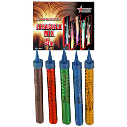 Isfacklor i Flera Färger 5-pack – Färgglad Festshow
