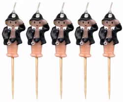 Polisman, 5 st vuxenljus