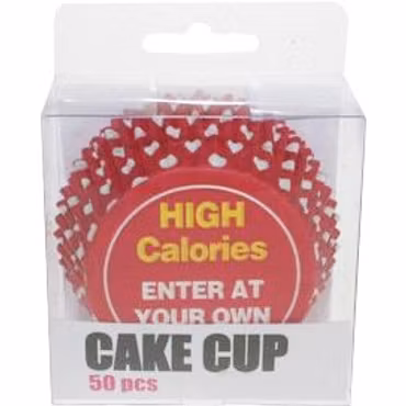 HIGH Calories, 50 st muffinsformar – bakning 10 kr