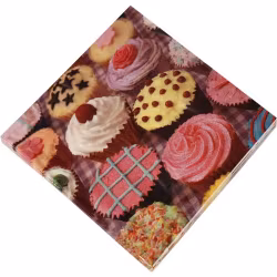 Cupcakes, 20 st servetter