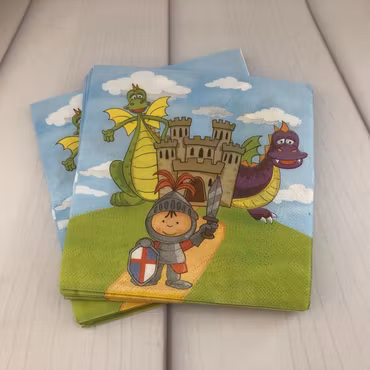 Riddaren och draken, 20 st servetter