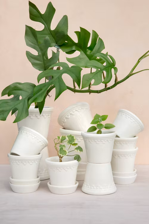 Bergs Potter - Copenhagen - White Glazed