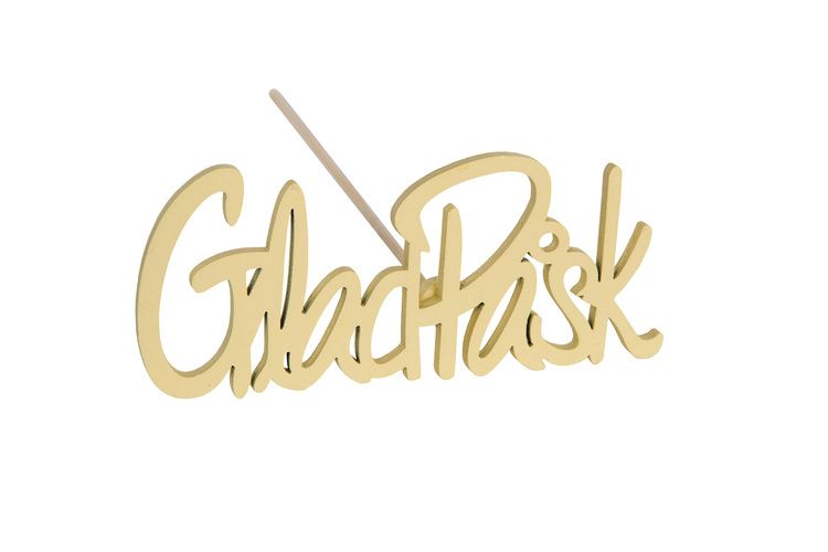"Glad Påsk" - Gul