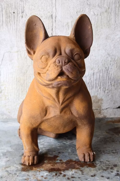 Västanvinden - Hundstaty - Rostfärgad (Fralla)