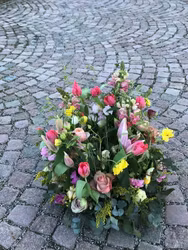 Dekoration, rund - Äng