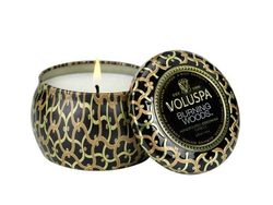 Voluspa Mini Tin Candle Candle - Burning Woods