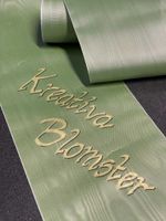 Dekorativt band för begravningsdekoration - Beige