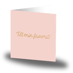 Cards by jojo - Till min favorit